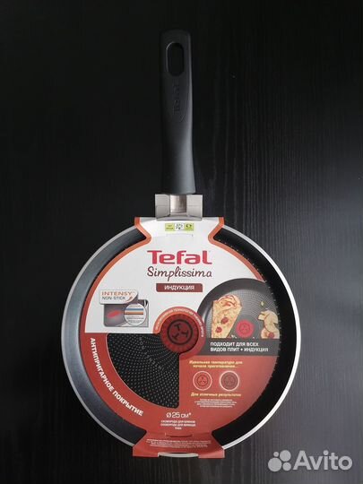 Сковорода для блинов Tefal Simplissima 25 см Новая