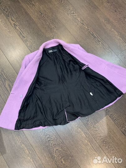 Жакет твидовый 44 46