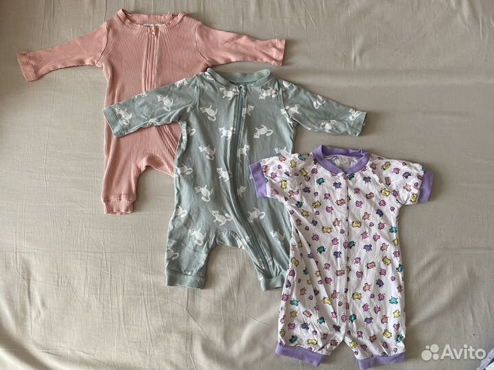 Вещи на девочку пакетом размер 62