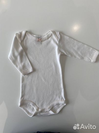 Слип и боди для девочки petit bateau