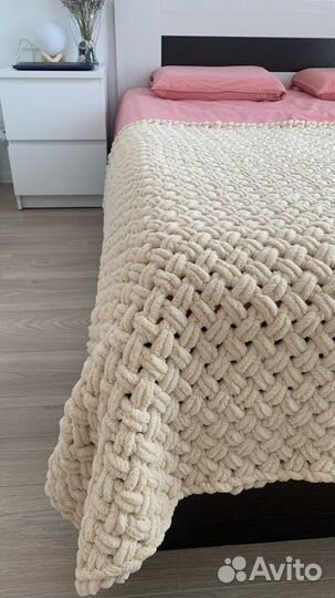 Плед ручной работы