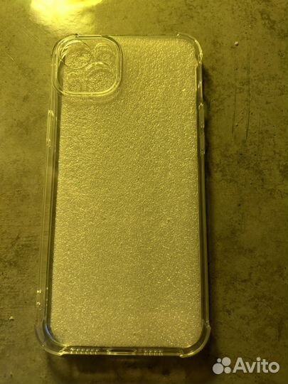 Прозрачный чехол для айфона 14 плюс