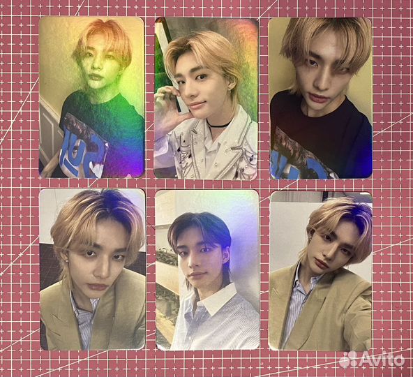 Голографические кпоп карты stray kids