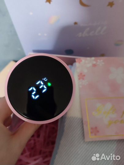 Подарочный набор шарф и термос