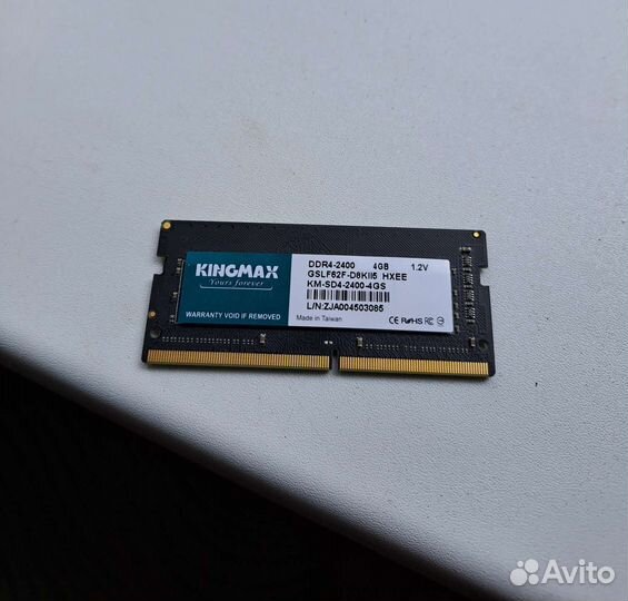 Оперативная память для ноутбука ddr4