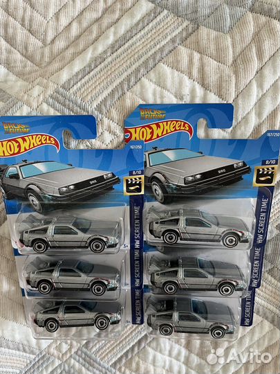 Hot wheels delorean
