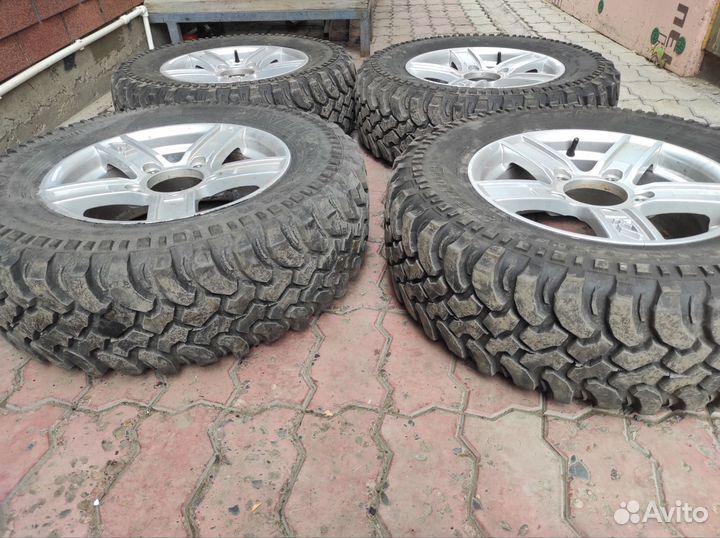 Грязевые колеса на ниву 205/75r15