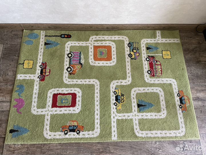 Ковер детский с дорогами