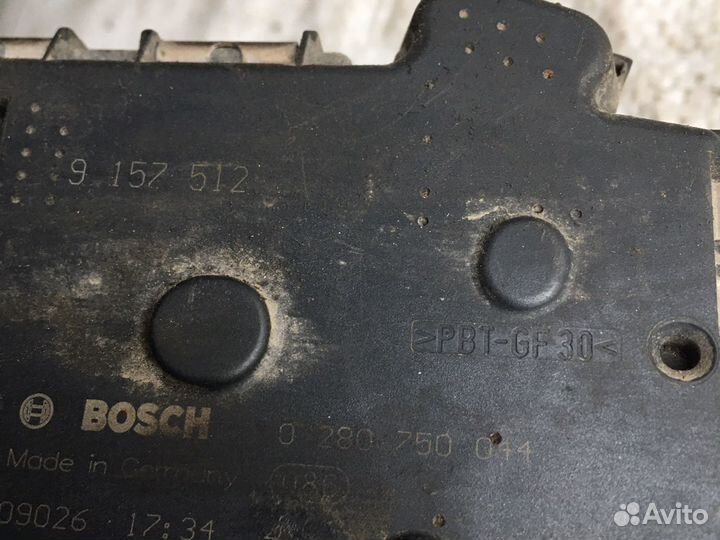 Заслонка дроссельная Opel Agila A