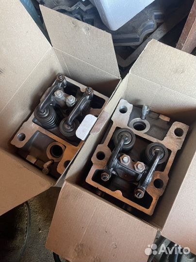 Головка блока камаз в сборе (ремонт)