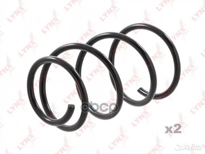 Пружина подвески передняя перед прав/лев