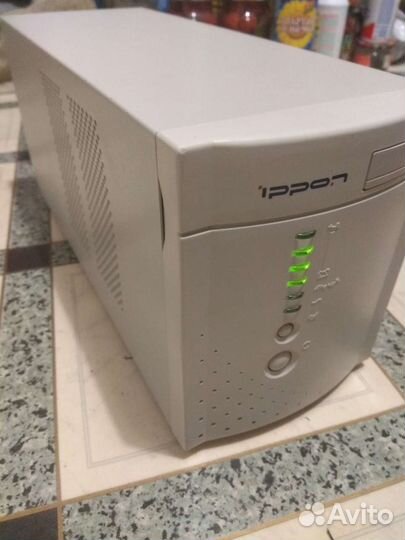 Ибп бесперебойник APC ippon новые аккумуляторы
