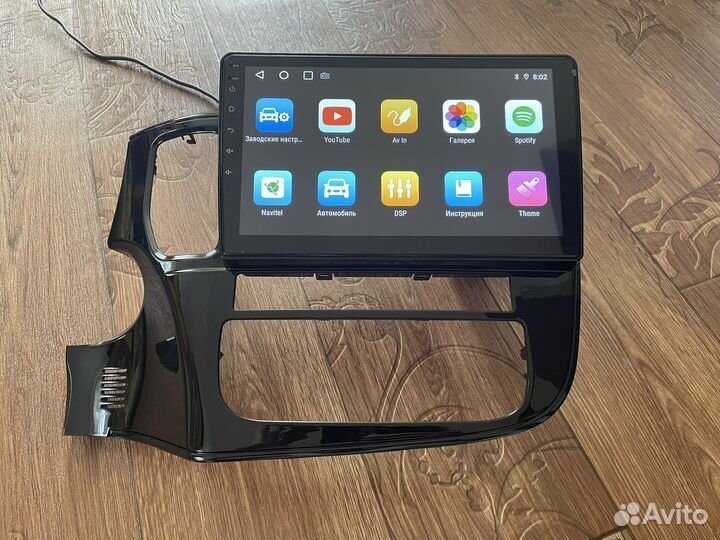 Магнитола 2 din android на Mitsubishi Outlander