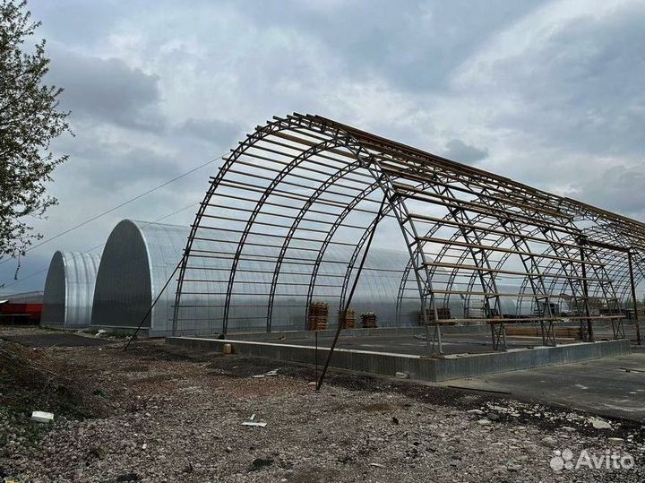 Арки арочного ангара 18м18000 мм
