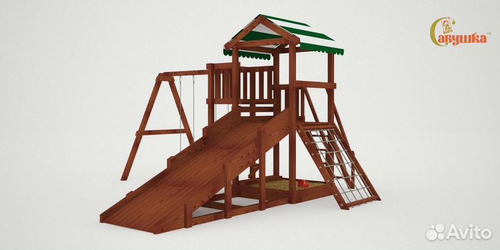 Игровой комплекс уличный качели лодочка доставка