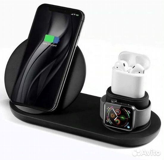 Беспроводная зарядка 3 в 1