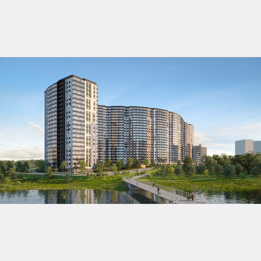 1-к. квартира, 43,2 м², 20/22 эт.