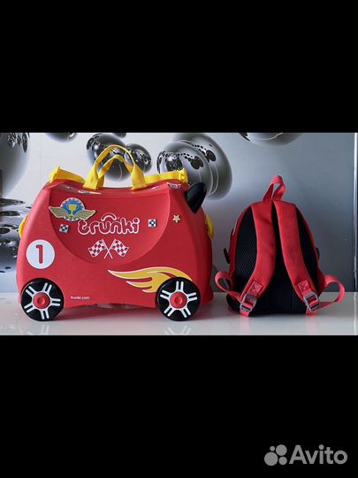 Детский чемодан Trunki+рюкзак Samsonite