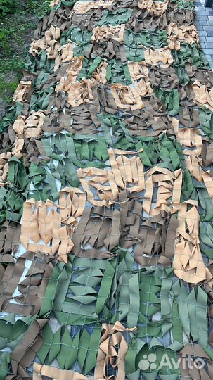 Маскировочная сетка 3/6м ранняя осень