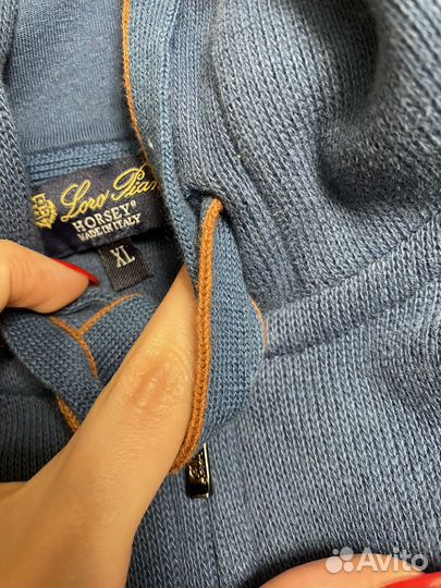 Loro piana синий спортивный костюм