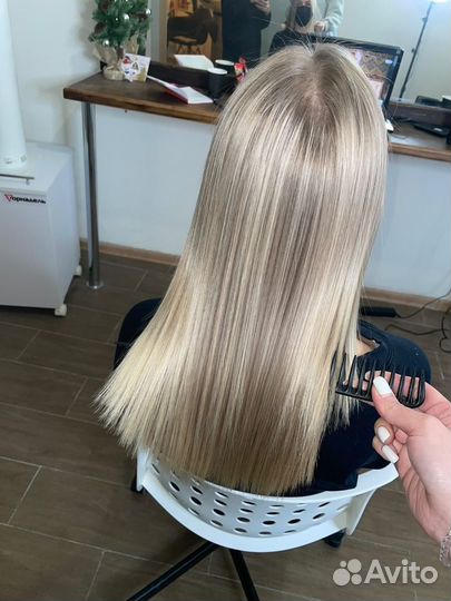 Кератиновое выпрямление ботокс