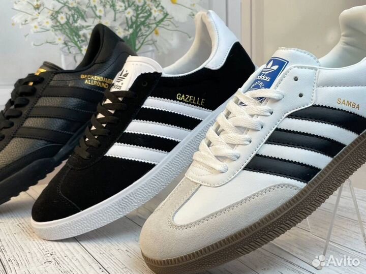 Кроссовки adidas gazelle samba vegan