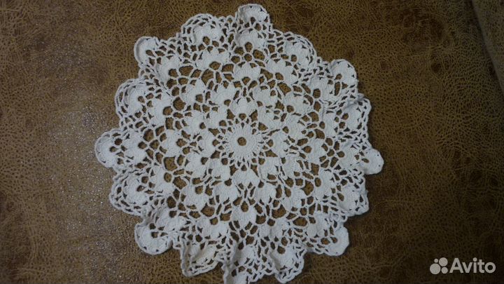 Салфетки, вязанные крючком