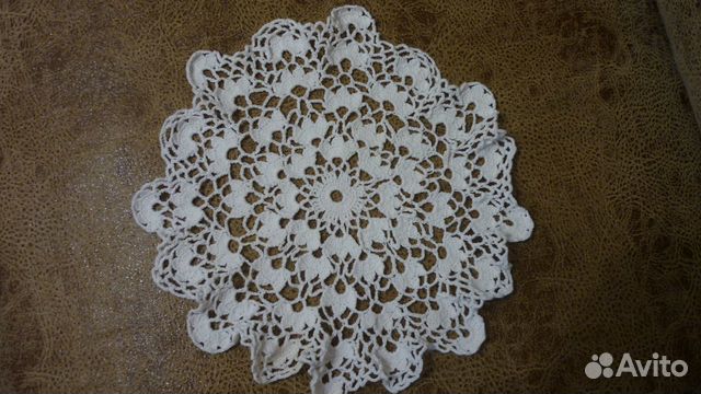 Салфетки, вязанные крючком