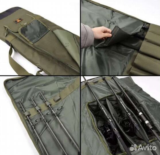 Чехол Mifine книжка для 4х удилищь 150/40 Новые