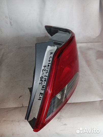 Фонарь задний правый Hyundai Solaris Рестайлинг
