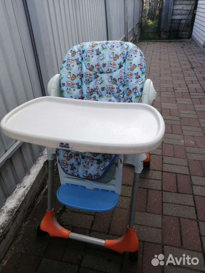 Стульчик для кормления chicco polly