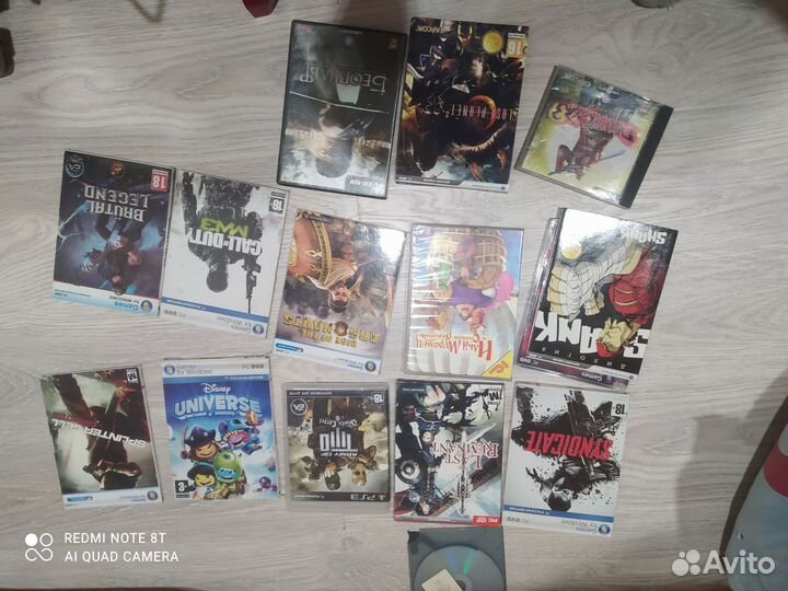 Игровые диски на пк