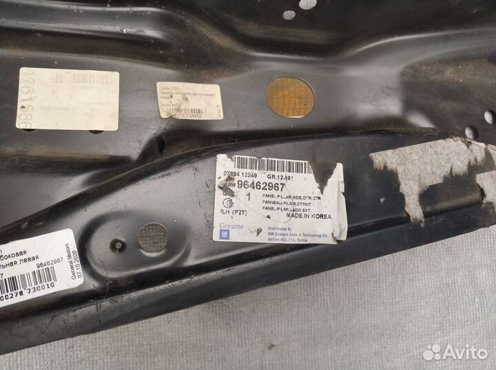 Стойка двери центральная Aveo Т250