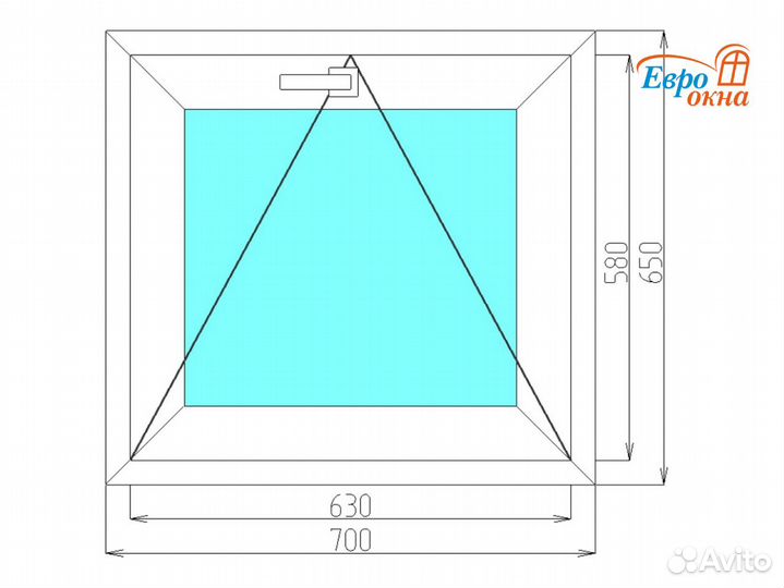 Заводские пластиковые окна
