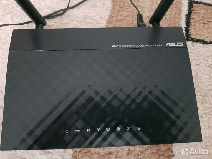 Modem router asus DSL n12u