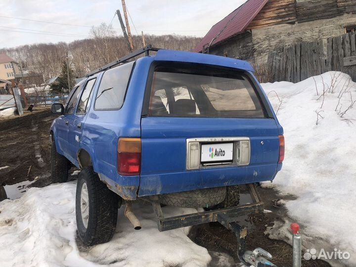 Toyota Hilux Surf 2.4 МТ, 1989, 300 000 км