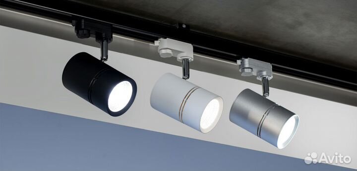 Трековые светильники на шинопроводе