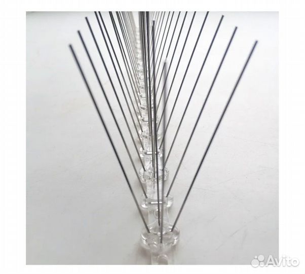 Шипы противоприсадные от птиц 5шт по 50см (60 игл)