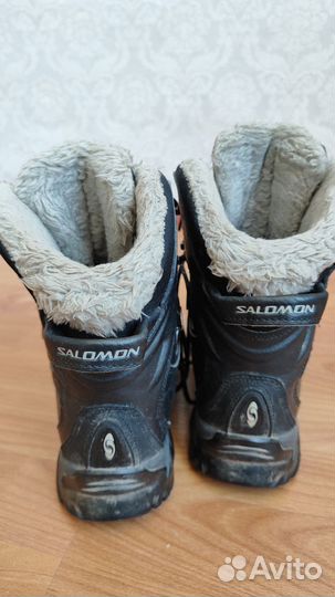 Ботинки зимние Salomon 37,5 Gore-Tex