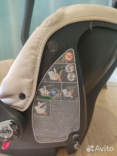 Детское автокресло от 0 (люлька)