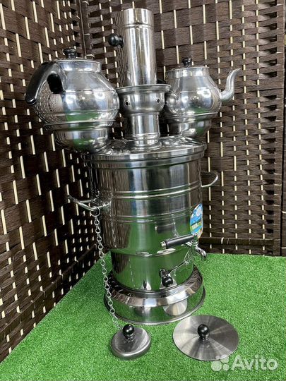 Турецкий самовар на дровах