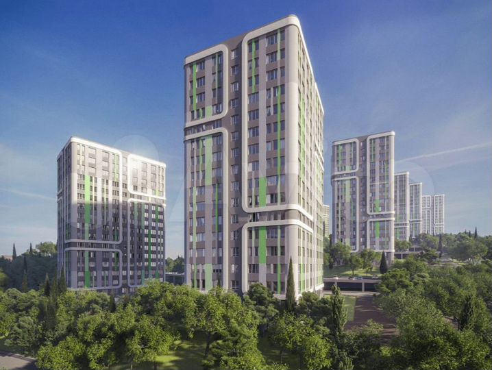 1-к. квартира, 43,7 м², 6/16 эт.