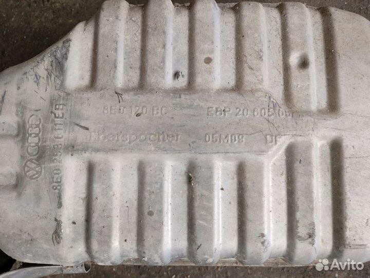 Выхлопная система Audi A4 B7 2.0 ALT