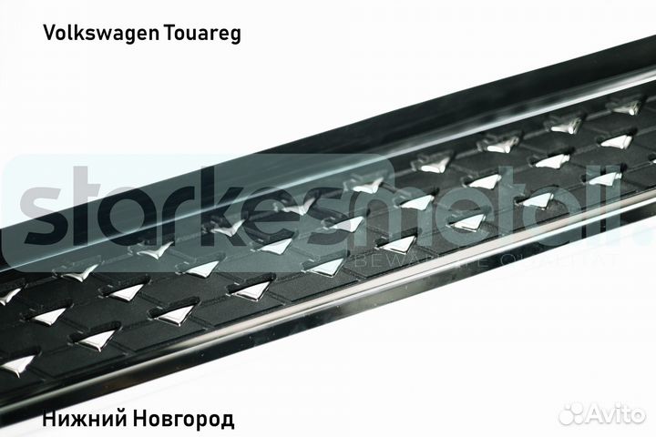 Пороги подножки Volkswagen Touareg Classik