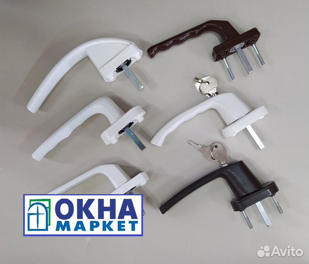 Готовое пластиковое окно 800*1000 мм