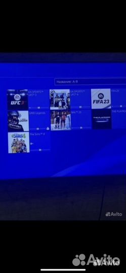 Sony playstation 4+Fifa23+2геймпада