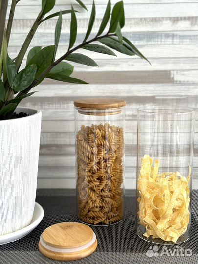 Банки для хранения сыпучих продуктов