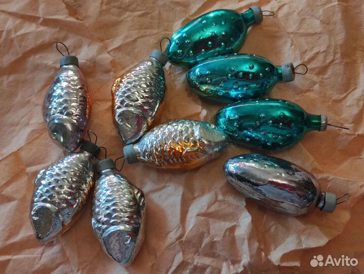 Елочная игрушка СССР набор для алкогольной елки