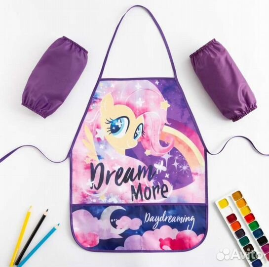 Фартук с нарукавниками для занятий творчеством 