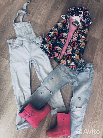 Пакет вещей для девочки 128 134